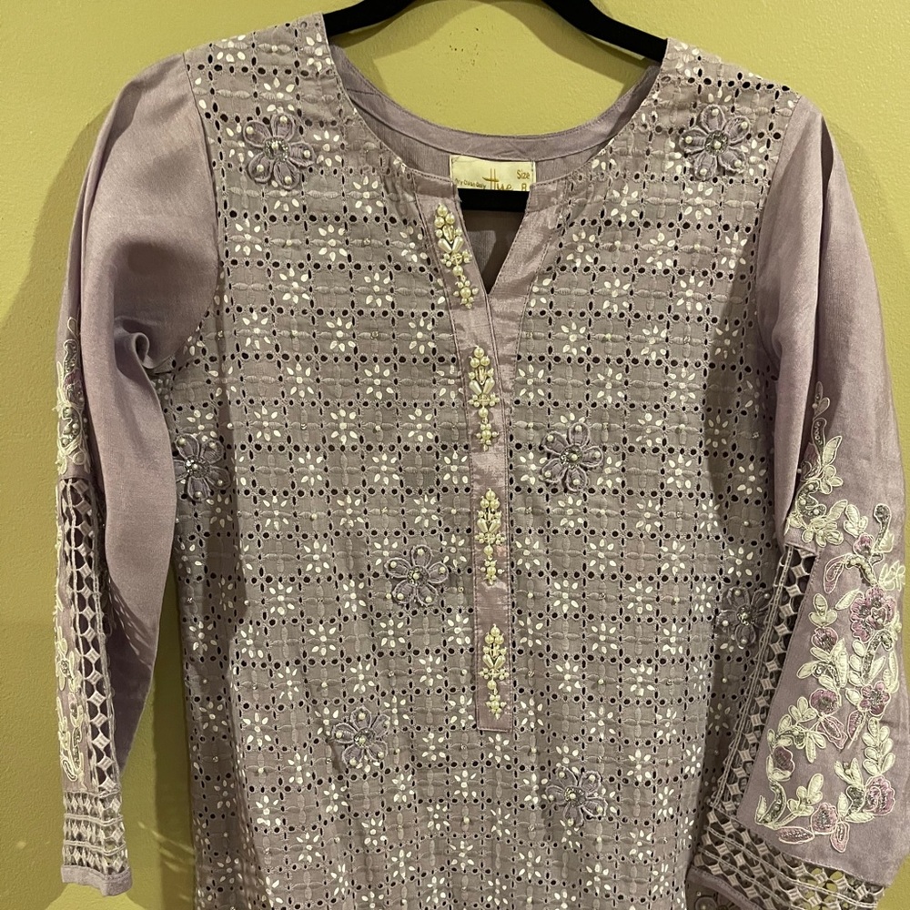 Pre loved light purple kurti